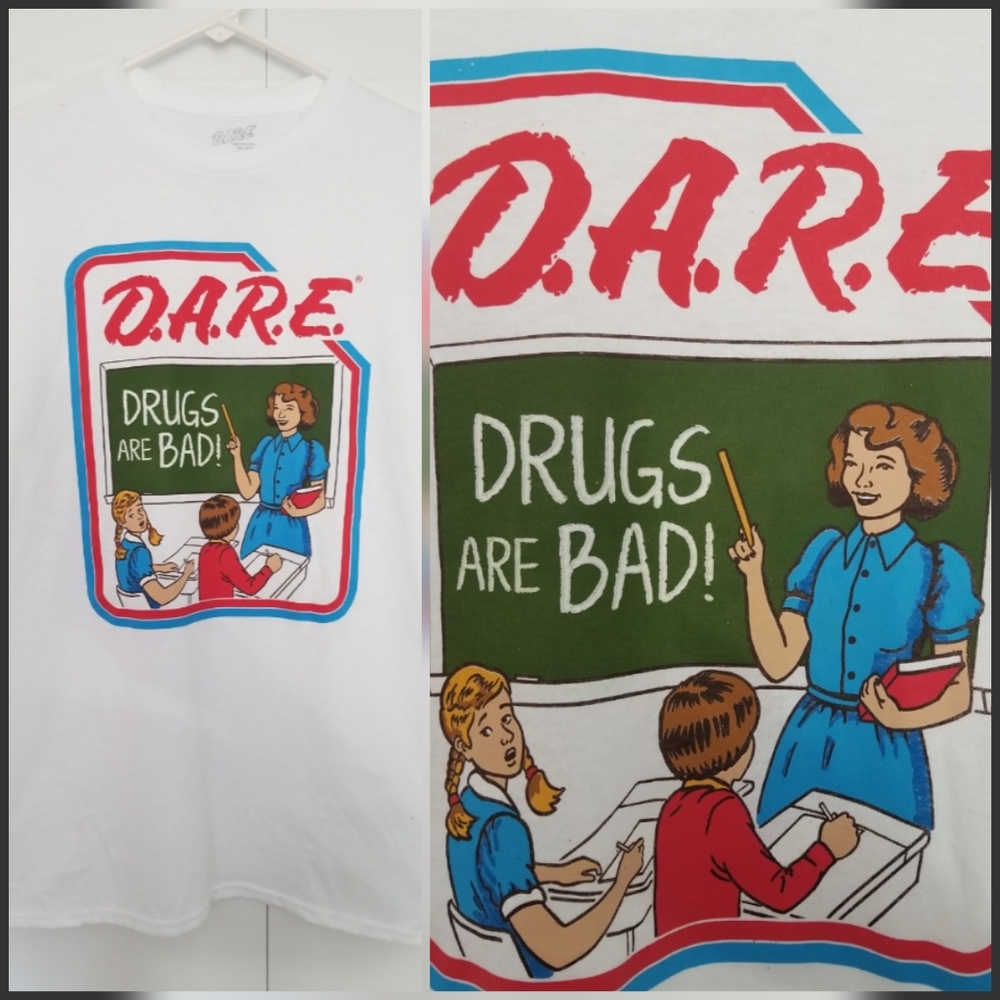D.A.R.E Drugs Are Bad Graphic Tee